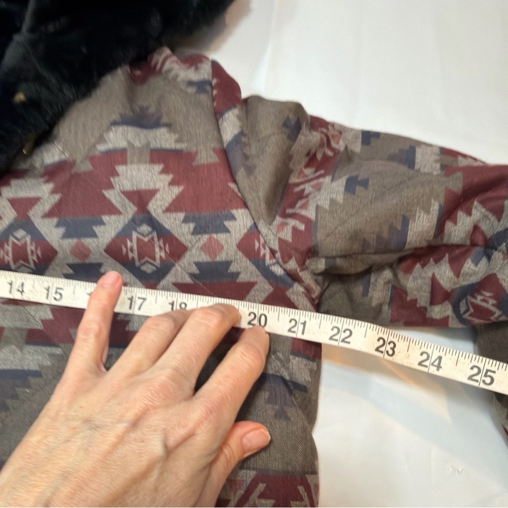 Pendleton Reversible Winter JACKET BLACK/ Maroon … - image 4